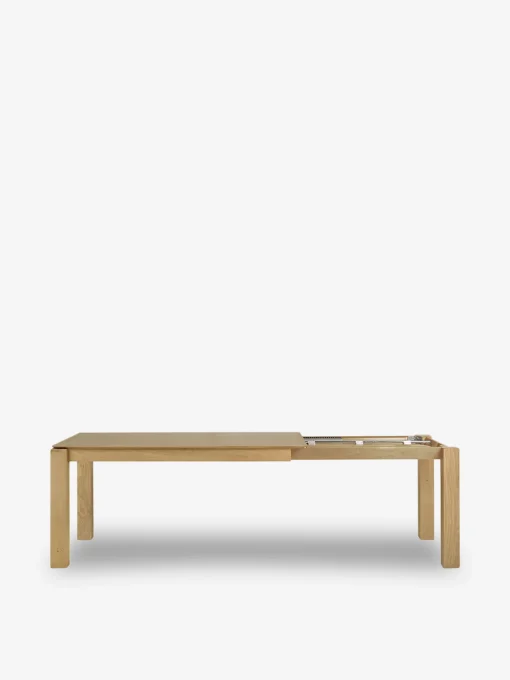 Table a rallonge slice chene massif 180/280 cm - ethnicraft