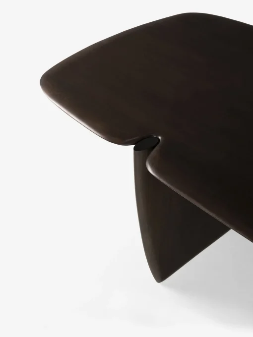 Table basse pi alain van havre chene massif noir - ethnicraft