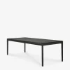Table bok chene noir 220 cm - ethnicraft