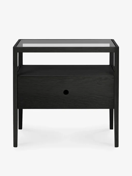 Table de chevet spindle chene massif 55x35x53 cm - ethnicraft