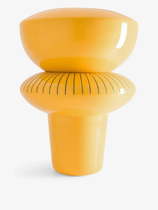 Vase miller l yellow h25