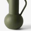 Vase pichet m ceramique vert 1.5l - rawi...